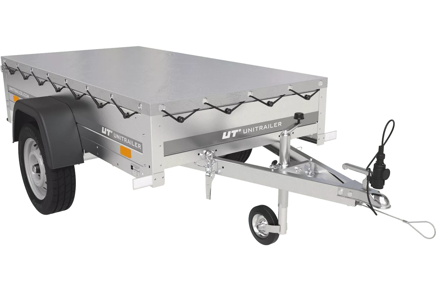 ger_pl_Gartenanhanger-200-Kipp-mit-Stutzrad-H-0-Rahmen-und-grauer-Plane-4534_1 Gartenanhänger 200 Kipp mit Stützrad, H-0-Rahmen und grauer Plane – Bild 1