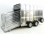 Ifor Williams Viehanhänger TA510 12×7 178×372 cm Höhe: 213 cm 3,5t Kombi/Tür – Bild 3